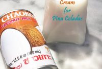 Homemade Cream of Coconut Recipe — Coconut Cream Substitute for Cocktails and Desserts