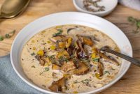 Creamy Mushroom and Leek Soup Recipe for Cozy Evenings