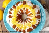 Lemon Cream Cheese Pound Cake Recipe with Zesty Glaze