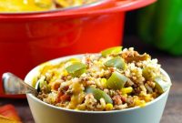 WW-Friendly Stuffed Green Pepper Casserole Recipe