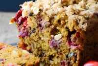 Cranberry, Nut & Pumpkin Quick Loaves: Fall Breakfast Recipe