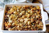 Sourdough Vegan Cornbread Stuffing Recipe for Holidays