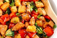 One-Pan Pineapple Teriyaki Chicken Skillet Recipe