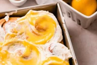 Lemon Curd Rolls — Soft Citrus Sweet Rolls with Zesty Filling