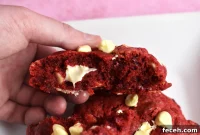 Bakery-Style Red Velvet Cookies Recipe for Tender, Chewy Treats