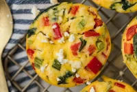 Mini Spinach and Feta Frittatas Recipe