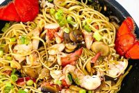 Garlic Butter Lobster Noodles Recipe — Succulent Seafood Pasta