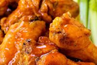 Crispy Buffalo Chicken Wings Recipe: Tangy Spicy Oven-Baked Wings