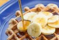 Pumpkin Pie Spice Belgian Waffles for Fall Brunch