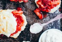 Strawberry Shortcakes with Buttermilk Drop Biscuits