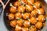 Buffalo Chicken Meatballs Recipe (Whole30 & Keto-Friendly)