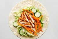 Crispy Buffalo Chicken Wraps with Blue Cheese Ranch