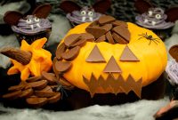 Chocolate Orange Pumpkin Cake: Halloween Party Dessert Idea