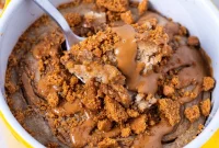 Biscoff Baked Oats Recipe (Creamy Cookie Butter Oatmeal Bake)