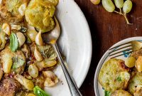 Fried Green Tomatoes with Grapes: October Recipes and Links