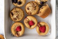 Oat Flour Muffins with Endless Mix-In Ideas