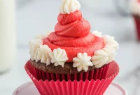 Santa Hat Cupcakes: Festive Holiday Cupcake Recipe Tutorial
