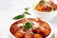 Low-Calorie Chicken Meatballs (WW Points)