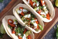 Spicy Roasted Carrot and Avocado Tacos Recipe