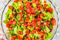 Creamy BLT Dip Recipe with Bacon, Lettuce & Tomato