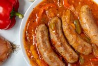 Instant Pot Italian Sausage and Peppers Recipe for Dinner