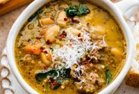 Hearty Sausage and White Bean Soup Recipe