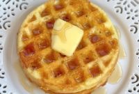 Crispy 3-Ingredient Keto Breakfast Waffles
