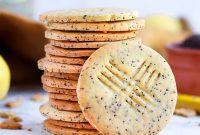 Lemon Poppy Seed Shortbread Cookies Recipe for Crisp, Zesty Bites