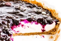 Blueberry Cream Cheese Pie Recipe with Flaky Crust