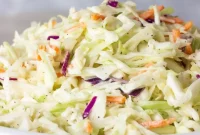 Classic Southern Coleslaw Recipe with Tangy Creamy Dressing