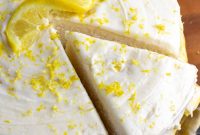 Moist Lemon Cake Without Dairy — Zesty Vegan Citrus Recipe