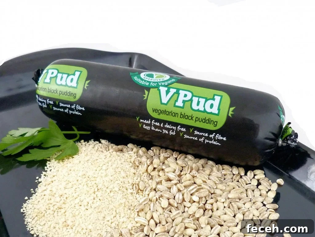 Vegetarian Black Pudding