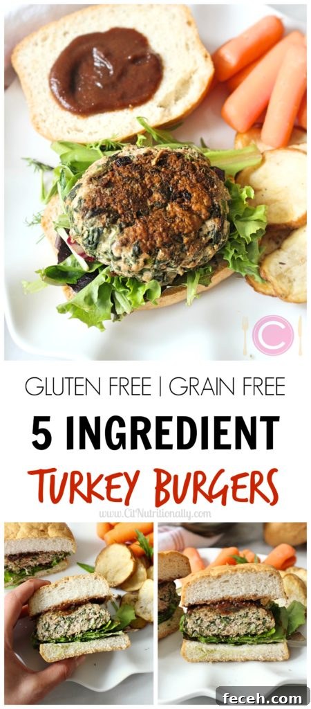 Turkey Spinach Burgers (5 Ingredients) + Is Organic Meat Worth It? 5 5 Ingredient Turkey Burgers