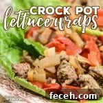 Crock Pot Lettuce Wraps
