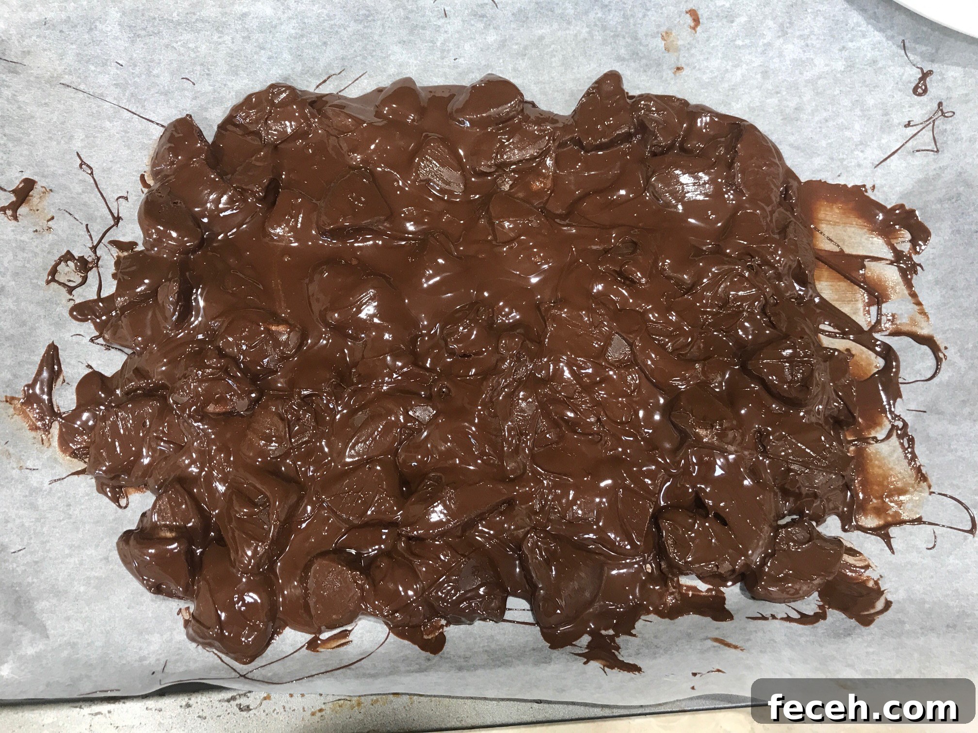 Mint Slice Chocolate Bark