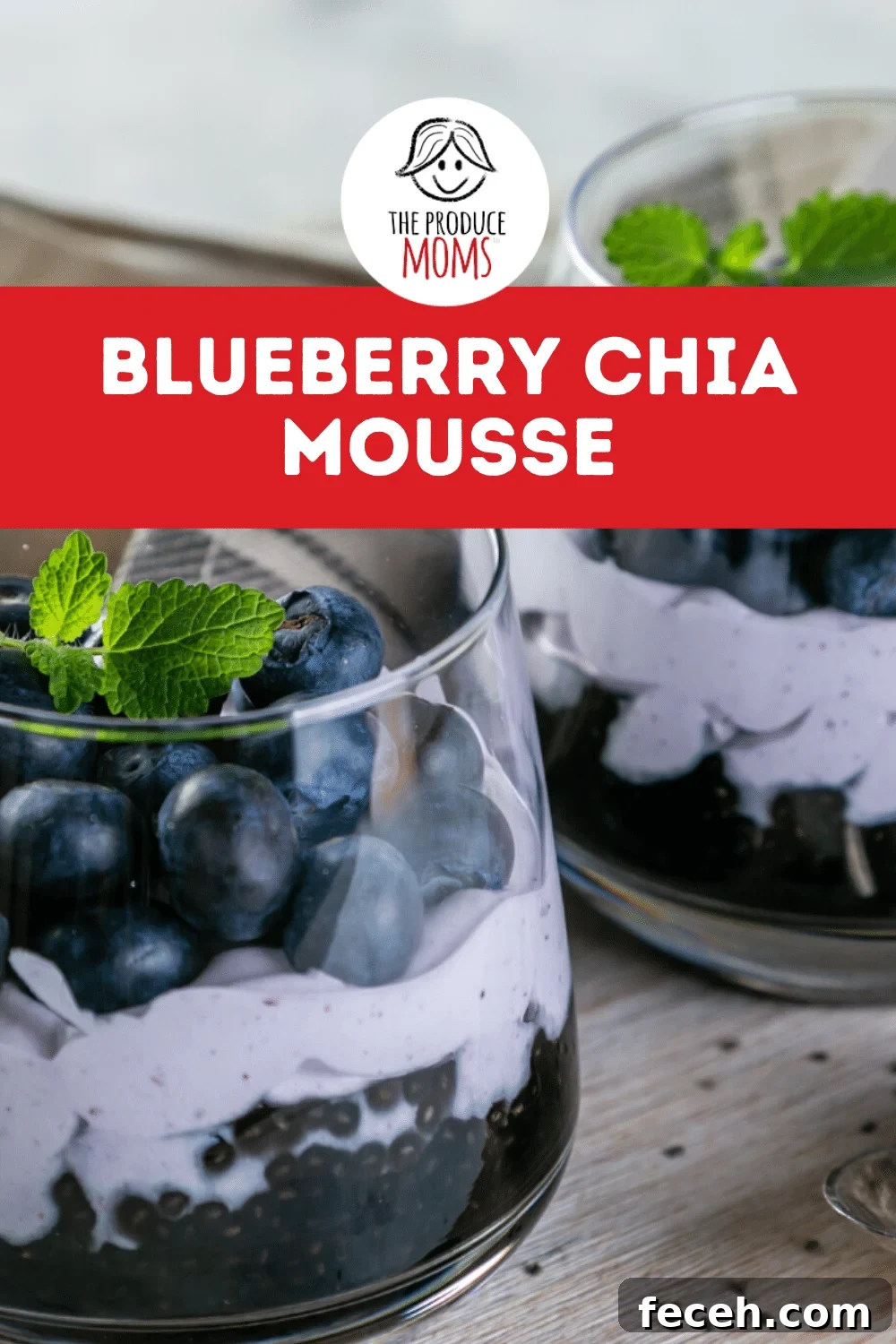Blueberry Chia Mousse