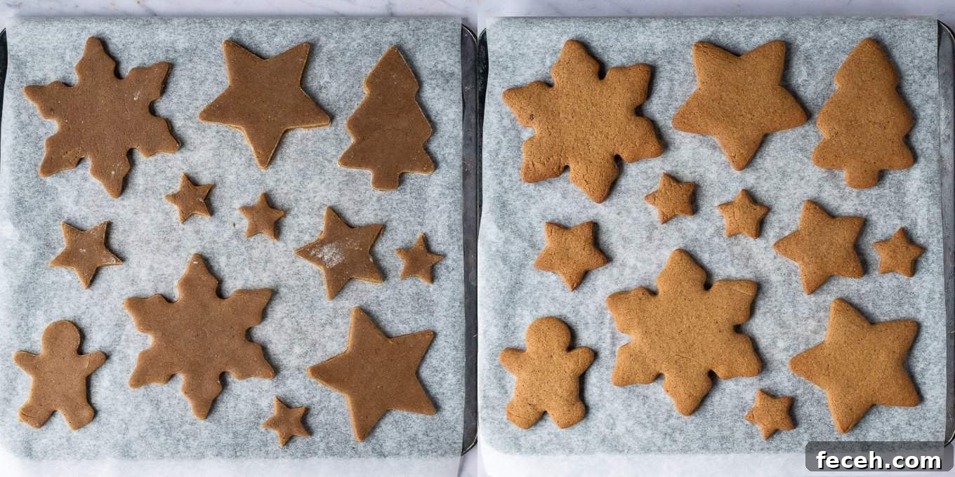 step 6 - baking the cookies