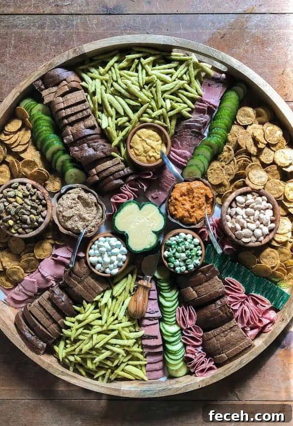 st. patrick's day charcuterie board recipe-reluctant entertainer