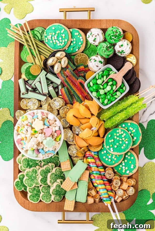 st. patrick's day charcuterie board recipe-buns in my oven