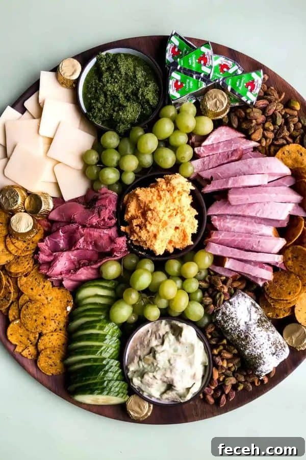 st. patrick's day charcuterie board recipe-reluctant entertainer