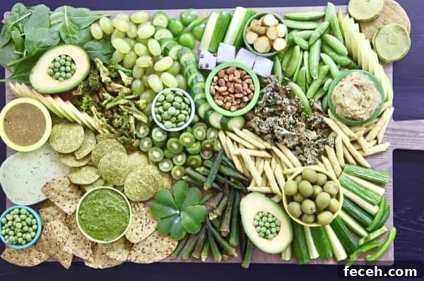 st. patrick's day charcuterie board recipe-weelicious