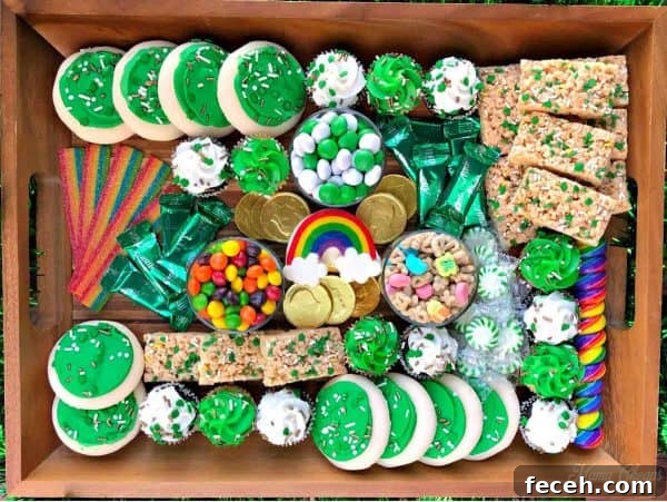 st. patrick's day charcuterie board recipe-mama cheaps