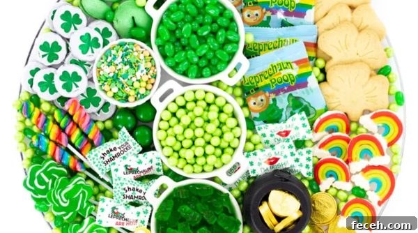 st. patrick's day charcuterie board recipe-cutefetti
