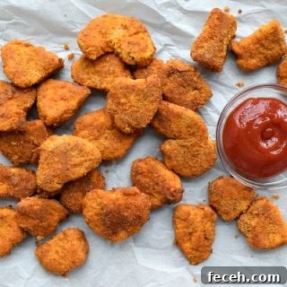 Healthier Baked Chicken Nuggets {Gluten Free}