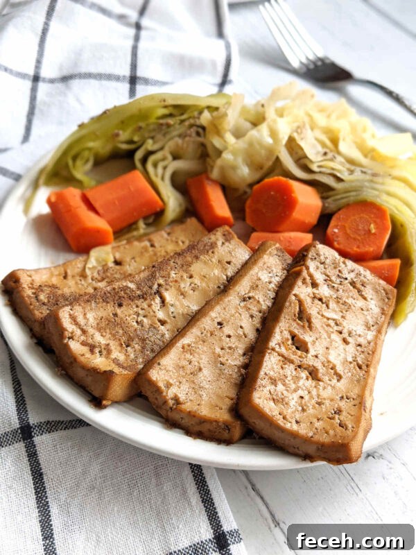 Vegan Corned Beef & Cabbage vegan St. Patrick's Day recipes