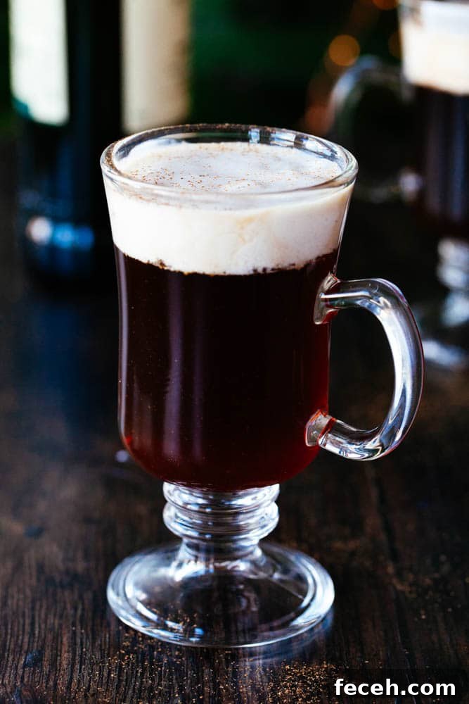 Vegan Irish Coffee vegan St. Patrick's Day recipes