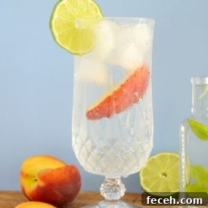 Lemon Basil Soda recipe using fresh lemon basil