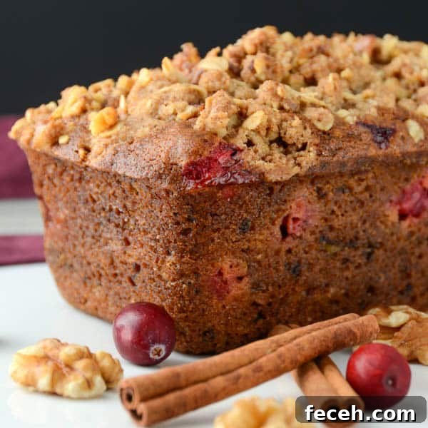Cranberry, Nut & Pumpkin Quick Loaves: Fall Breakfast Recipe 11 cranberry nut pumpkin loaves | Garlic + Zest
