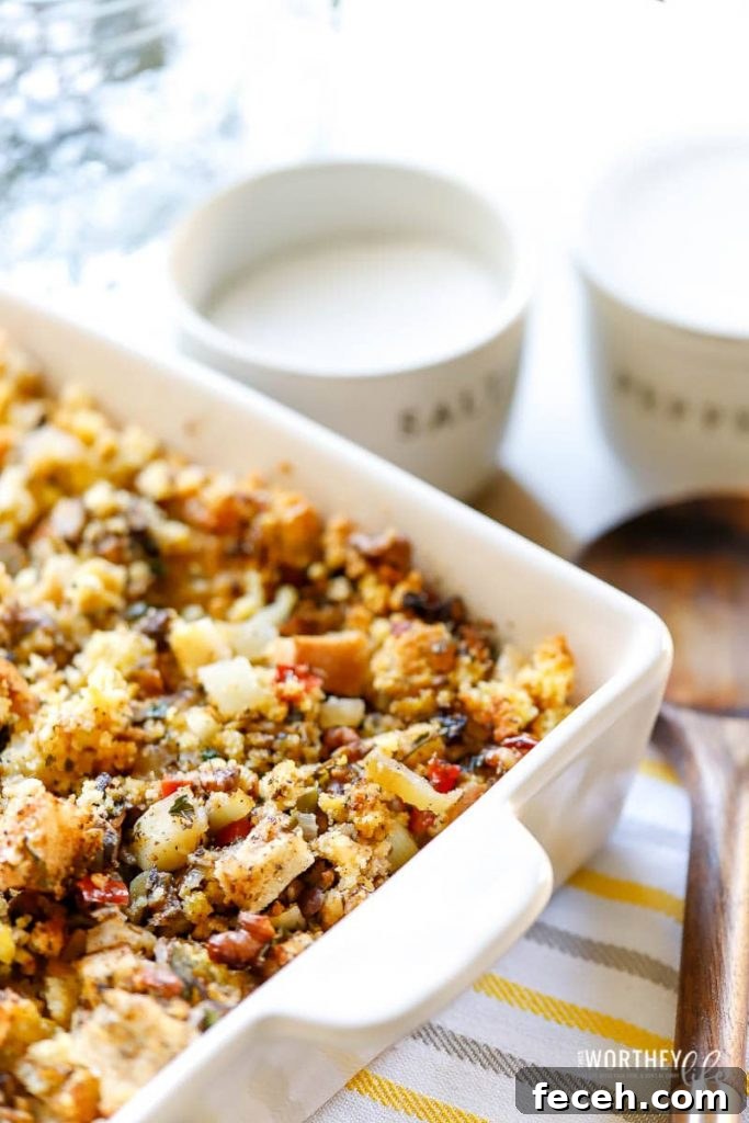 Sourdough Vegan Cornbread Stuffing Recipe for Holidays 4 Easy dressing recipe for vegans
