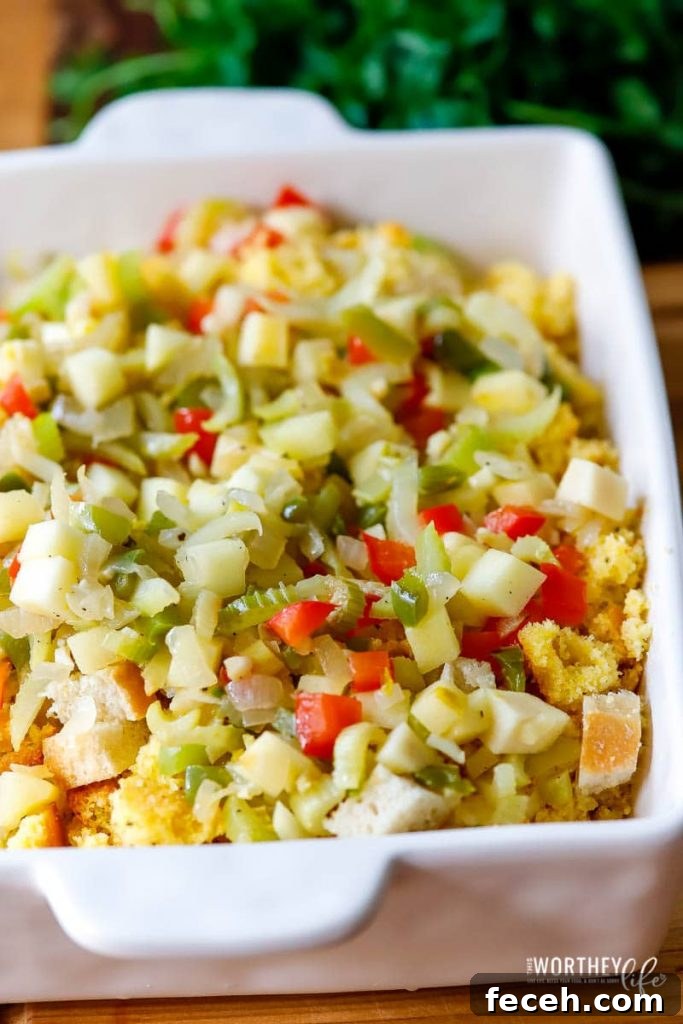 Sourdough Vegan Cornbread Stuffing Recipe for Holidays 5 the best vegan dressing or stuffing